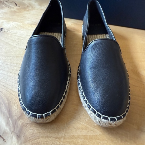 COLE HAAN PALERMO ESPADRILLE NIB 7.5B COASTAL GRANDMA SOFT LEATHER TIMELESS CHIC - Picture 4 of 11